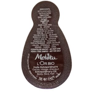 Melvita, L'or Bio, Organic, Nourishing, Body Oil, For Body, Face & Hair, Day & Night, 3 ml *Sample