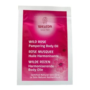 Weleda, Wild Rose, Rose Petals, Hydrating & Repairing, Body Oil, Day, 2 ml *Sample